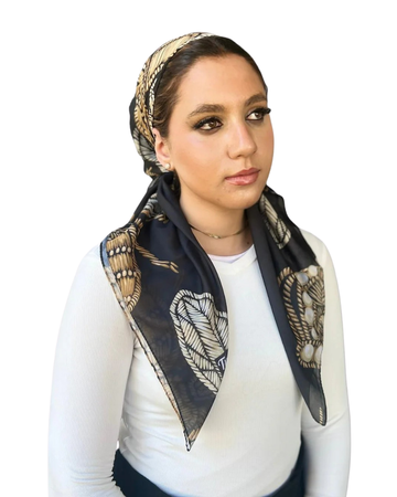 TYED Bee XL Square Scarf Myselflingerie.com